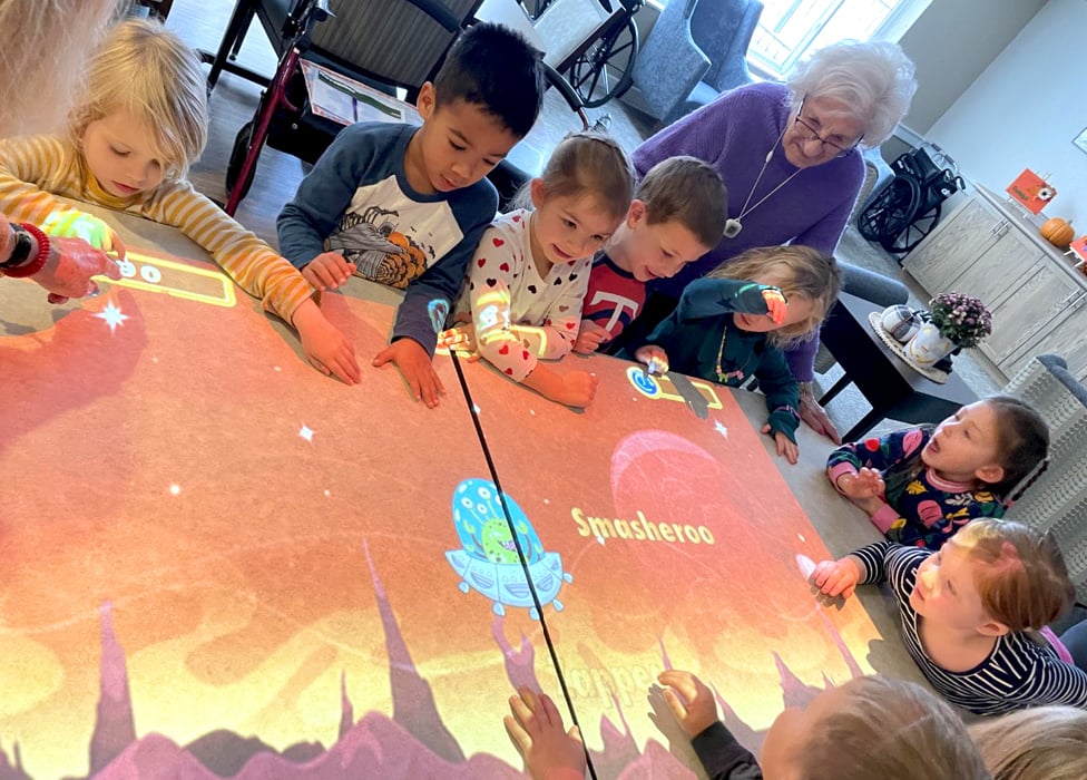 Intergenerational game activity